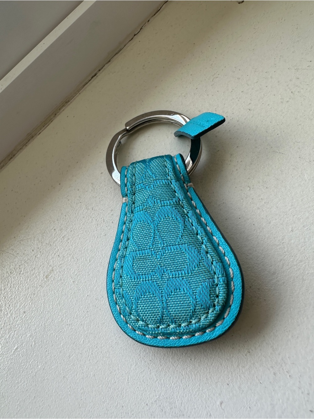 Coach Turquoise Keyring - Picture 5 of 6